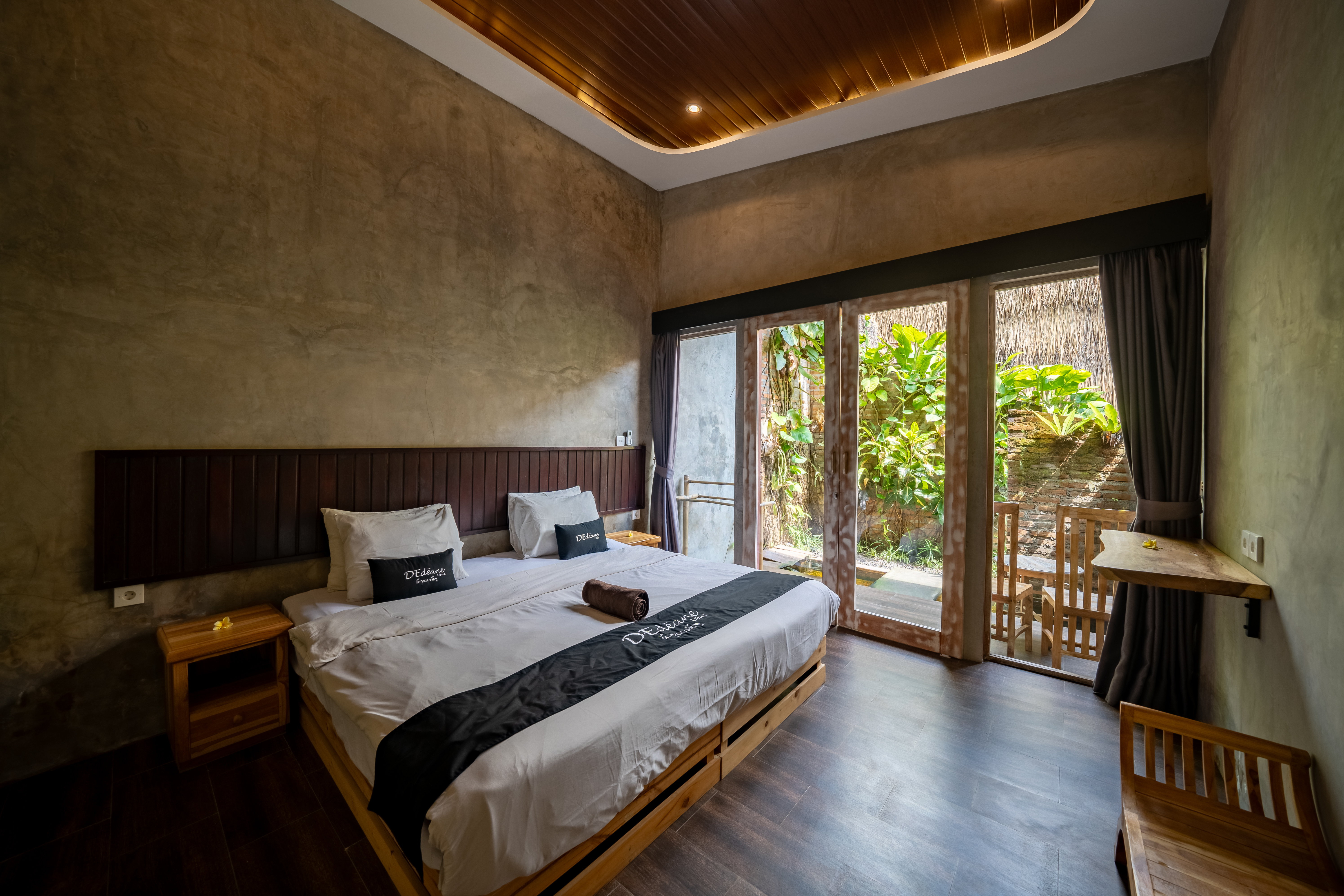 Room 17 – Modern King Size Bedroom with Garden Views & Private Patio