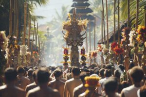 Experience Nyepi at Dedeane Ubud and witness Ngembak Geni, a day of renewal and forgiveness after the Day of Silence.